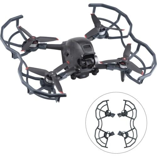 SUNNYLIFE 4PCS Quick Release Propeller Shield Guards Rings Bumpers Protectors for DJI FPV Combo Drone Accessories