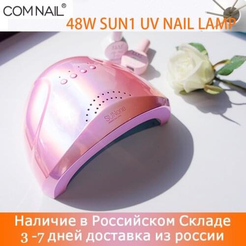 48W SUNONE Professional LED UV Nail Lamp for Nail Gel Polish LED Nail Light Nail Dryer UV Lamp Ship From Russian Warehouse