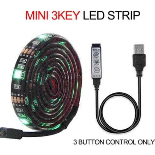 LED strip5050 RGB 30/m Bluetooth wifi APP control / 3Key controller Flexible Light TV Background Light RGB 0.5M-5M USB connector