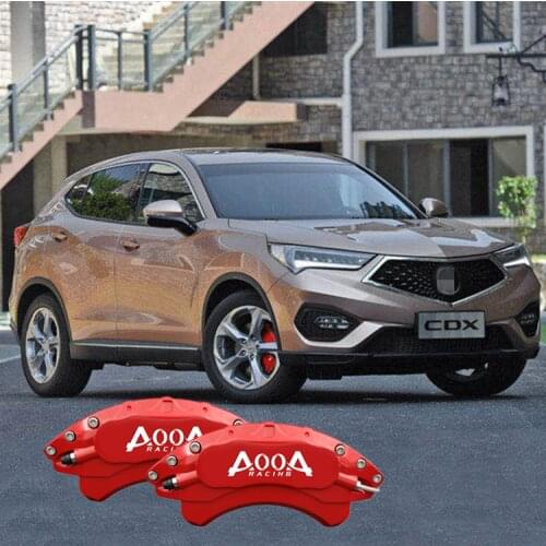 Brake Disc Aluminum Bremb 4 Pcs Car Caliper Cover 3D For Acura