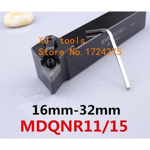 Angle 107.5 MDQNR1616H11 MDQNR2020K11 MDQNR2525M11 MDQNR2020K15 MDQNR2525M15 MDQNR3232P15 MDQNL the Right/Left CNC Turning tools