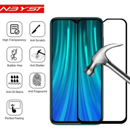 9H Full Coverage Explosion-proof Safety Clear Tempered Glass Film For Xiaomi Redi Note 8T 6 7 8 Pro 8A 7A 6A Screen Protector