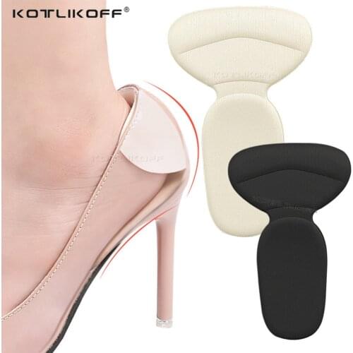 1 Pairs Anti-wear Feet Care Pads Cushion Heel Sticker Pain Relief Shoes Back Heel Liner Grips Crash Insole Patch Adhesive