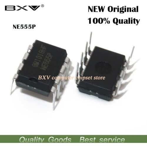 10PCS NE555P DIP8 NE555 DIP NE555N 555P DIP-8 new original IC
