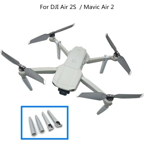 4pcs/set Landing Gears Heightened Extension Support Landing Legs Bracket For DJI Air 2S/ Mavic Air 2 Drone