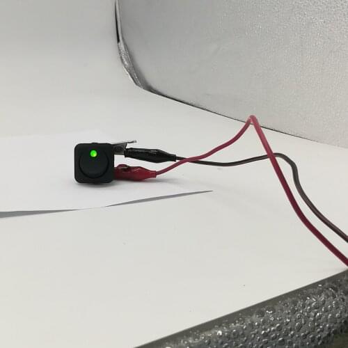 5 Pieces Car Boat Marine Round Dot LED Light Rocker Toggle Switch 12V 25A