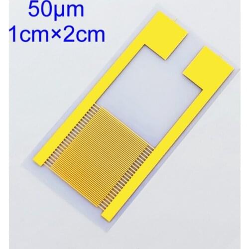 50um Flexible PET Large Size InterDigital Electrode Biogas Humidity Sensor