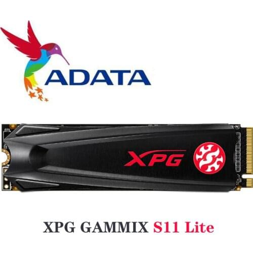 ADATA XPG GAMMIX S11 Lite PCIe Gen3x4 M.2 2280 ssd 256 512 1TB For Laptop Desktop Internal hard drive 4 times faster than SATA