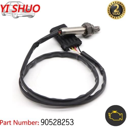Car Lambda O2 Oxygen Sensor 90528253 For Opel Vauxhall Astra Vectra Calibra Cavalier Zafira 1.8L 2.0L 6PA009166471