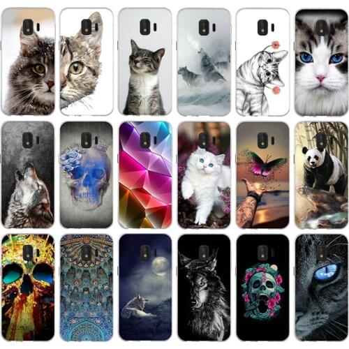 Case For Samsung Galaxy J2 Core 5.0" Case Cute Cat Soft TPU Cover For Samsung J260 J260F J 2 2J J2Core mobile phone cases coque