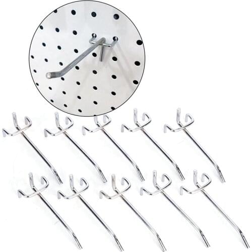 NHBR 10x hook panel perforated wall storage workshop fixing length 10CM