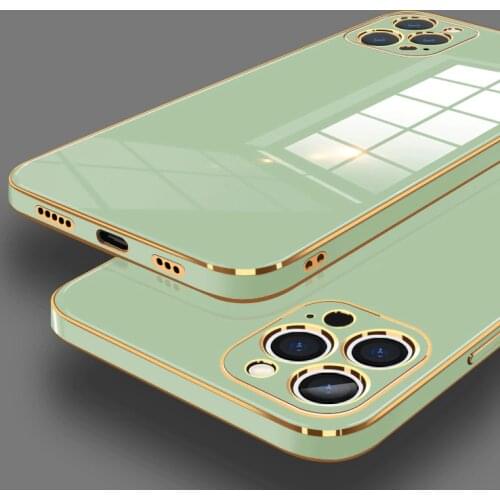 Luxury Electroplating Frame Phone Case For iPhone 12 Pro Max 11 Pro Matte non-slip Back Cover For iphone XS MAX XR X 7 8 Plus