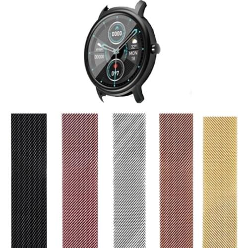 Metal Straps For Mibro Air Smart Watch Band Magnetic Loop Bracelet Strap For Xiaomi Mibro Air Wristband Correa Accessories