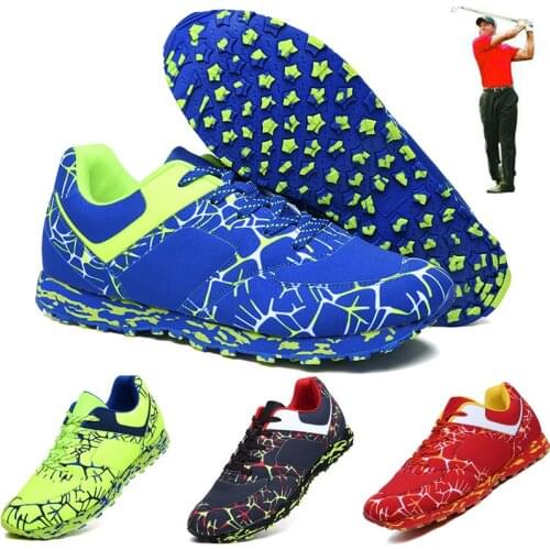 Athletic Trainers Men Golf Shoes Women Comfortable Anti Slip Sneakers Unisex Golf Sport Training Shoes Size 35-45