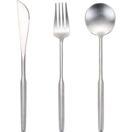 Cozy Zone Dinnerware Set Luxury Cutlery Steel Set Tableware Knives Forks Dining Dinner Set Western Food Restaurant