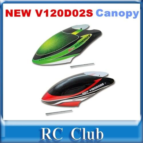 Free Shipping Canopy for Walkera NEW V120D02S RC Helicopter Spare Parts Accessories HM-NEW V120D02S-Z-01