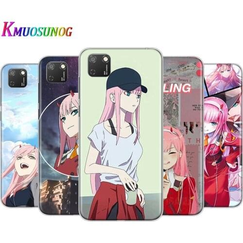 Transparent Cover Darling in the FranXX For Honor 9 9S 9A 9C 9X 9N 9i V9 10 10i 10X X10 Lite Pro Shockproof Phone Case
