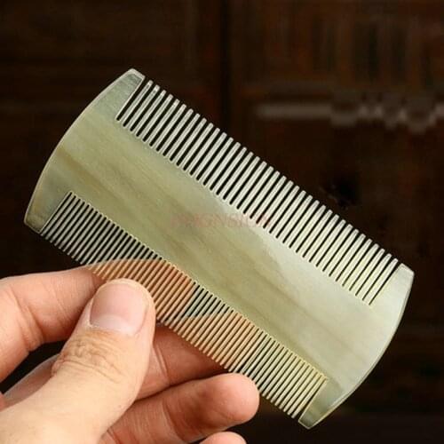 Dandruff comb Natural White Water Horns Scorpion Electrostatic Hair Loss Squeaky Horn Comb To Dandruff Pure Defense For Wife