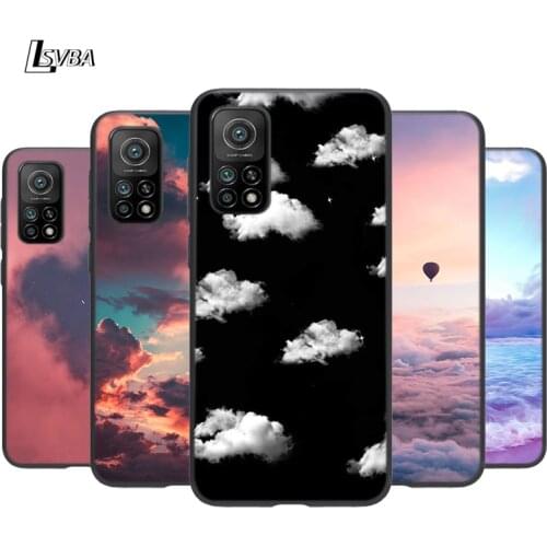 Sweet sky Cloud Silicone Cover For Xiaomi Mi Note 11 10T 10 9 9T SE 8 Lite Pro Ultra 5G Phone Case Shell