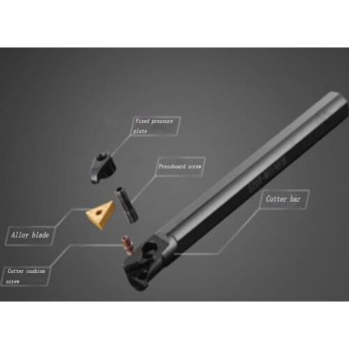 VOKET CNC turning tool 60 degree triangular blade inner hole fine turning tool bar S16Q S20R S25S S32T S40T - MTFNR MTFNL 16