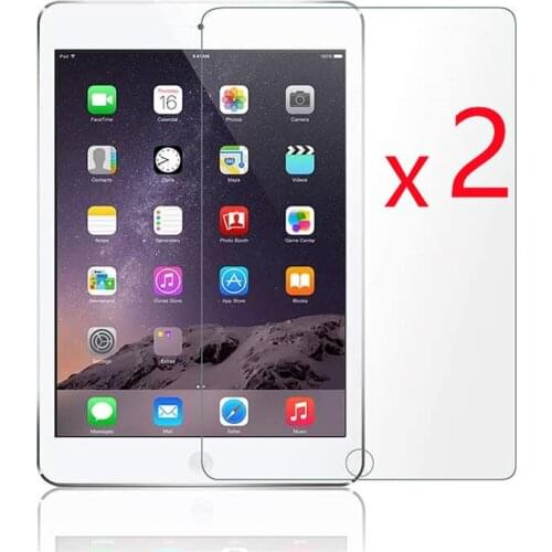 2Pcs Tablet Tempered Glass for IPad 6th Gen 2018 9.7 Inch/IPad 5th Gen 2017 Screen Protector 9H 0.3mm HD Eye Protection Film