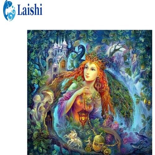 Diy Diamond Painting Full Cartoon colorful woman duckware/Round Drill Diamond Embroidery Cross Stitch Rhinestone Mosaic pictures