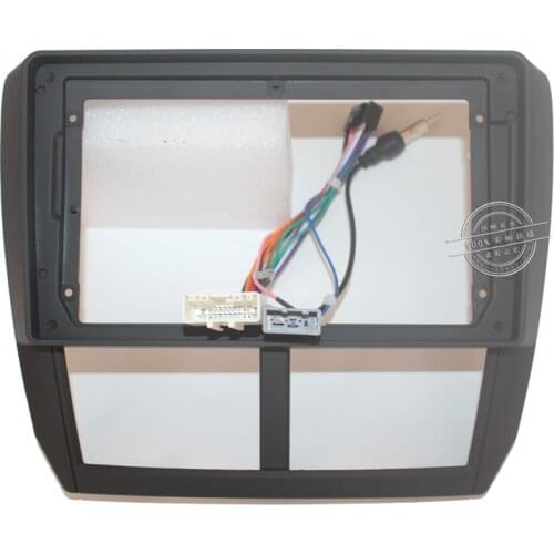 2 din Car radio Center Stereo Audio Radio DVD GPS Plate Panel Frame Fascia Replacement For Subaru Forester 2008-2012 Dash Kit