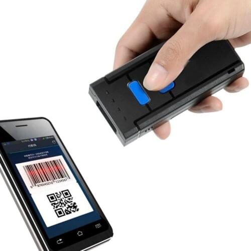 Wireless 2D Scanner QR Code Reader Bluetooth 2D Barcode Scanner For Android IOS Scanner Barcod Handheld