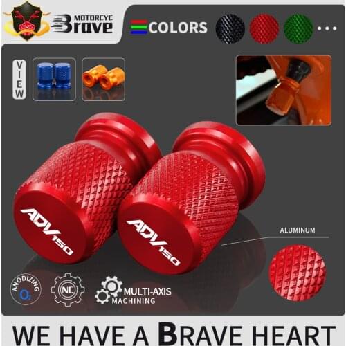 For Honda 2019 2020 ADV150 ADV 150 Motorcycle Aluminium Wheel Tire Valve caps With logo ADV150
