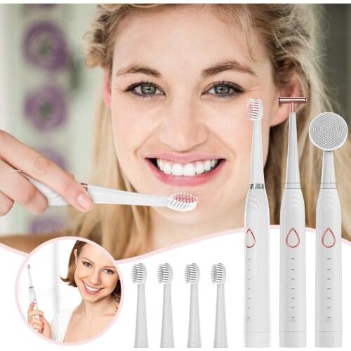 Electric Toothbrush 45000 Stroke Electric Toothbrush Usb Fast Charger Powered Toothbrush Cleaning Modes Rechargeable Toothbrush