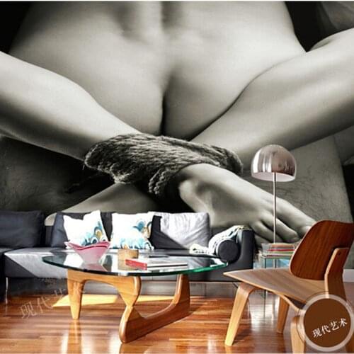 Photo wallpaper custom 3D wallpaper mural Sauna bathroom bar photography studio sexy body art wallpaper mural