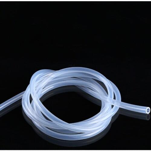 1 Meter 2mm 3mm 4mm 5mm 6mm 7mm 8mm 9mm 10mm ID Food Grade Transparent Rubber Hose Flexible Soft Silicone Tube Pipe For Aquarium