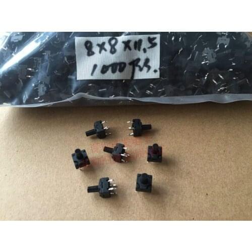 Soymilk Switch Button Waterproof Button 8x8x11.5 Button Imported Reed Copper Foot Button