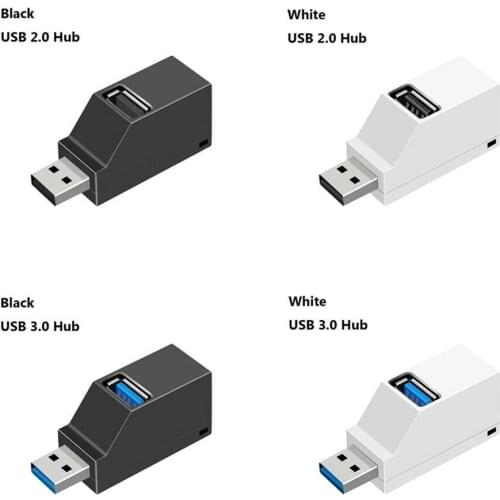 USB 3.0 HUB Adapter Extender Mini Splitter Box 3 Ports For Macbook For Xiaomi Reader Laptop Speed Disk U Mobile High Phone N6D6