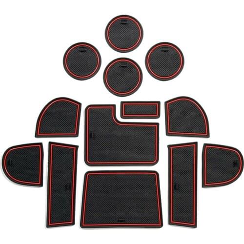 Car Gate Slot Mats Cups and Console Interior Accessories for Subaru WRX Sedan 2015-2020