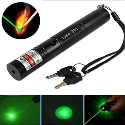 Laser sight 5MW high power green dot laser 301 powerful laser 532Nm green laser pointer burning laser pointer