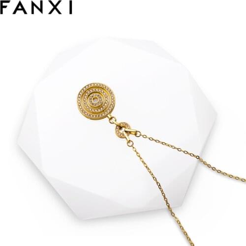 Oirlv New Jewelry Acrylic Display Holder Octagonal Shape Showing Stand Organizer for Necklace Pendant Bracelet Ring Watch Plate