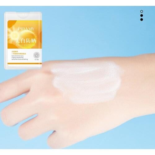 Whitening Face Cream SPF 10 Sunscreen Protector Solar Facial Sun Block Oil-control UV Protection Moisturizing Body Cream