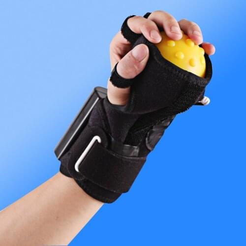 Rechargeable Infrared Heat Compress Hand Massager Ball Massage Fingers Physiotherapy Rehabilitation Spasm Dystonia Stroke