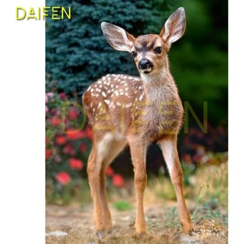 Full Square Diamond painting Cross stitch Elk sika deer Full Round Diamond embroidery Elk sika deer DIY Diamond mosaic Elk deer