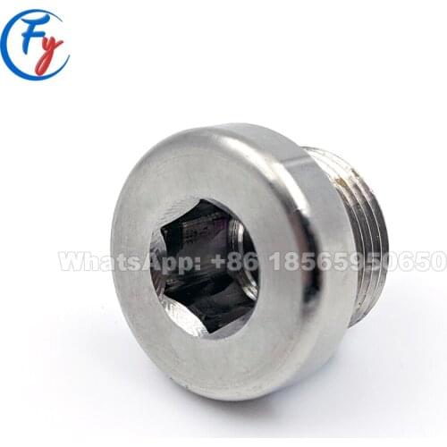 Rubylith core hexagonal socket high pressure shower pipes nozzle, rubylith orifice water jet cutting nozzle, paper making nozzle
