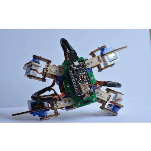 Quadruped Robot Spider Bionic Robot Maker Diy Full Set of Ard/uino