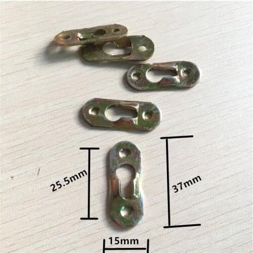 Modern Iron Gourd Style Hanging Picture Oil Painting Mirror Frame Hooks Hangers Multicolor,37*15mm,40Pcs