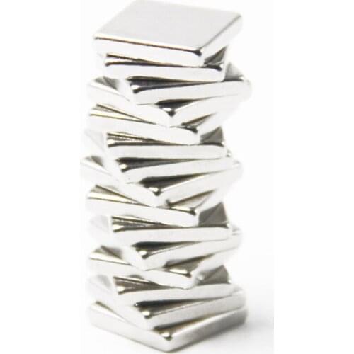 500pcs F10x10x2mm Super Powerful Strong Rare Earth Block NdFeB Magnet Neodymium N35 Magnets F10*10*2mm Free Shipping