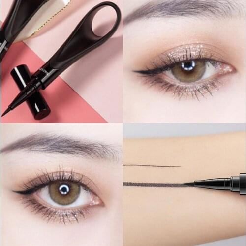 High Quality Eyes Makeup Liquid Eyeliner Waterproof 24 Hours Long-lasting Black Eyeliner Pen Make up Eye Liner Pencil