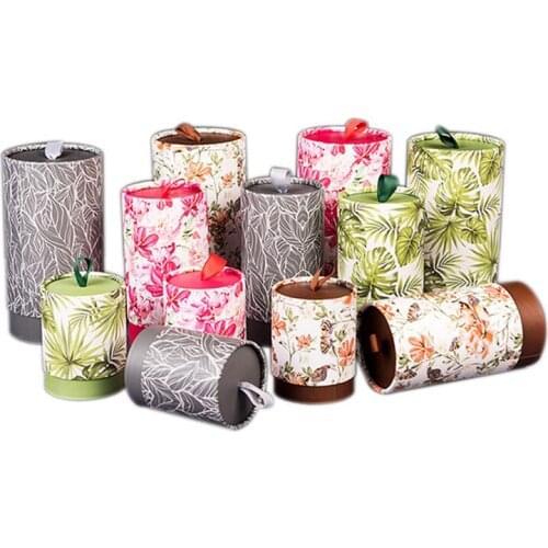 Xin Jia Yi Packing Thin Metal Paper Box Food Package Rectangular Tea Paper Box Xmas Gift Paper Can Manufacturer