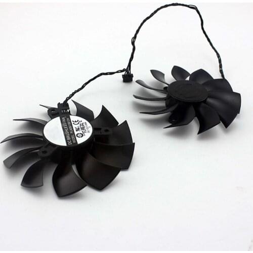Replacement PLA09215B12H Graphics Card Cooling Fan Repair Parts for EVGA GTX 1080Ti SC2 GAMING Black Edition Accessories