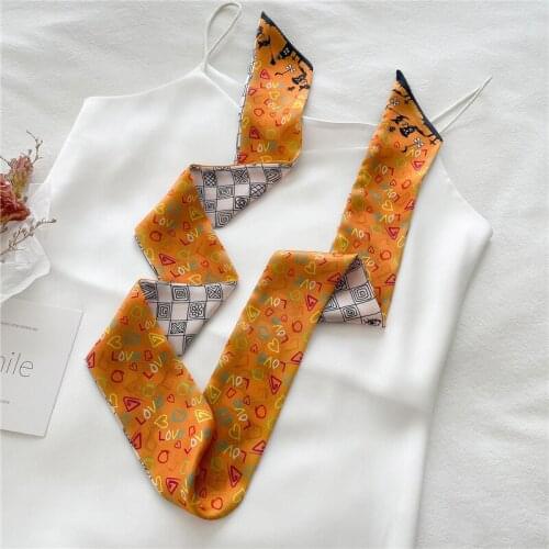 Long Hair Bows Scarf Headscarf Multifunctional Scarf Bow Tie Hair Hair Accessories for Women Bandana SJ428