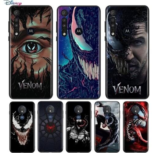 Villain Marvel Venom For Motorola G9 G8 G Stylus Power One Fusion Hyper Edge E7 E6 5G Plus Play Lite Soft Phone Case