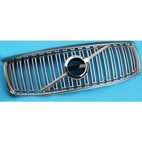 31425933 Silver Chrome Front Bumper Grill Radiator Grille For VOLVO XC90 2016 2017 2018 2019